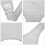Adjustable Breathable Gray Back Posture Corrector Support Brace, Nylon 11
