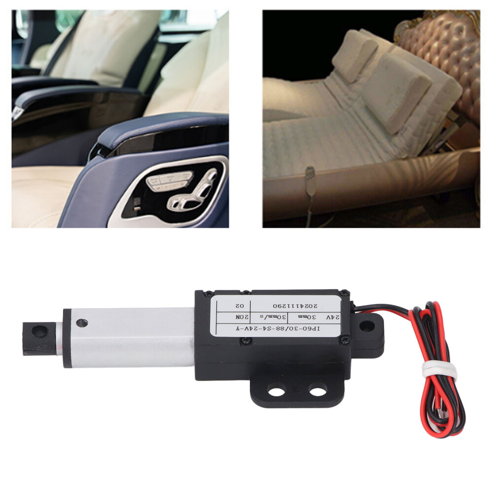 Linear Actuator 30Mm Stroke 20N Thrust Waterproof Electric For Diy & Automation 7691358989630