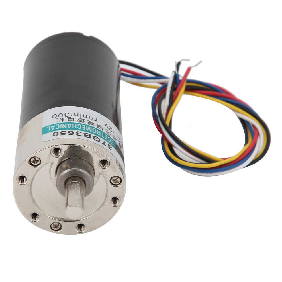 Brushless 24V Motor Xd-37Gb3650 With Bracket, 12X6mm Shaft, Low Speed 8481358989322