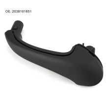 Front Left Inner Door Handle for Mercedes Benz C Class W203 Black ABS