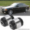 2pcs Rear Control Arm Upper Bushing for E36 E46 Z4 45mm Silver Black 9