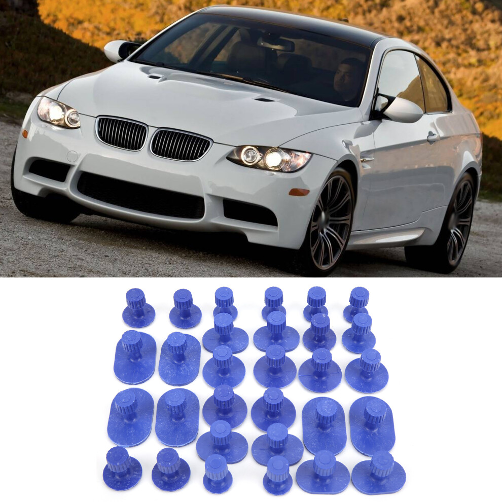 30Pcs Paintless Dent Repair Pulling Tabs Body Damage Removal For Car Suv Truck 4691358992183