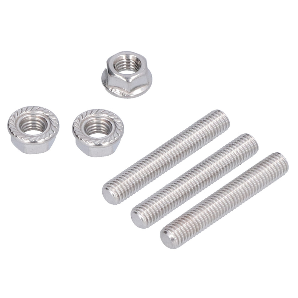 Ford 4.6L & 5.4L V8 Engine Exhaust Manifold Nuts & Studs Kit N811313s431 304 Ss 3771358993630