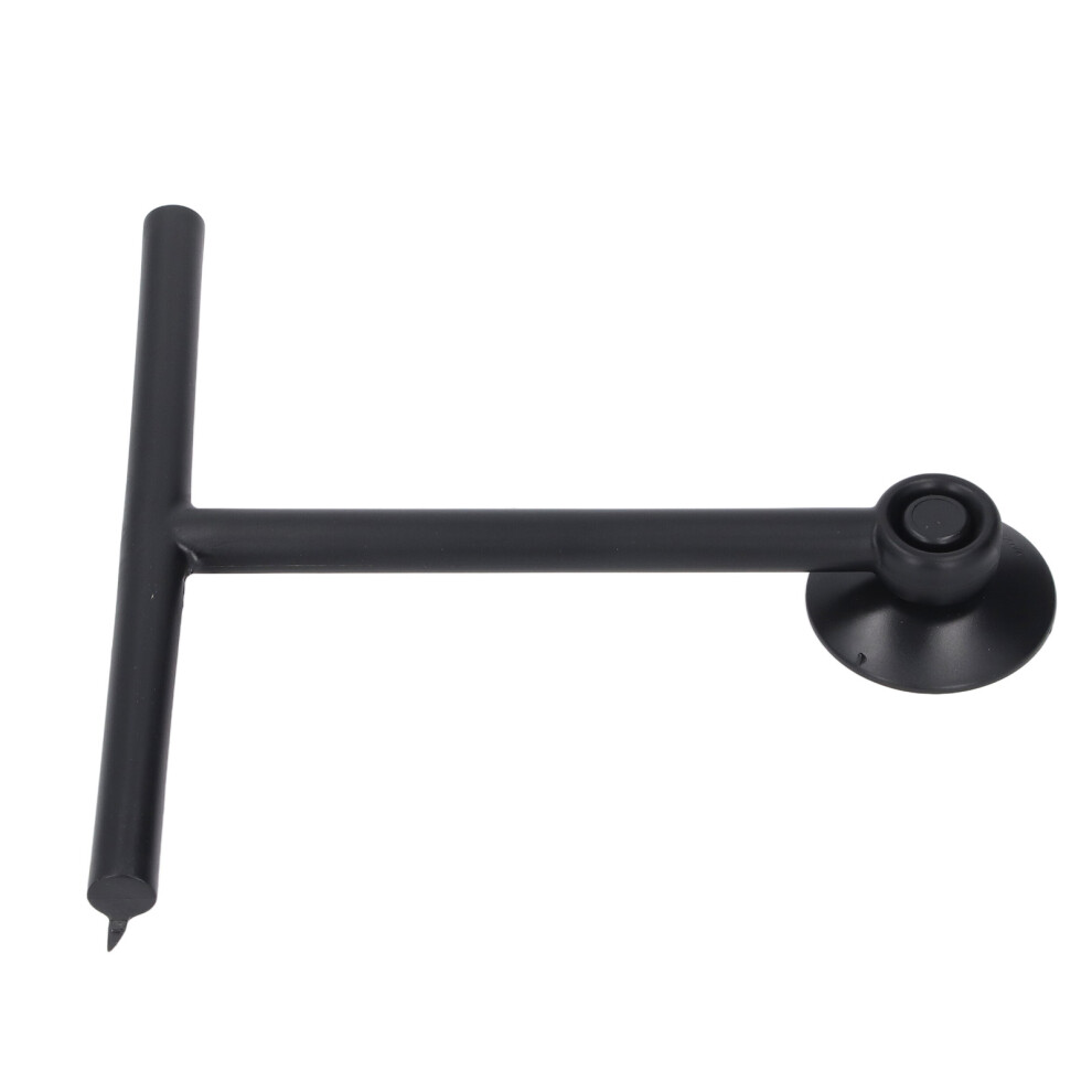 Black Multifunctional Silicone Squeegee For Narrow Edge & Hard-To-Reach Areas