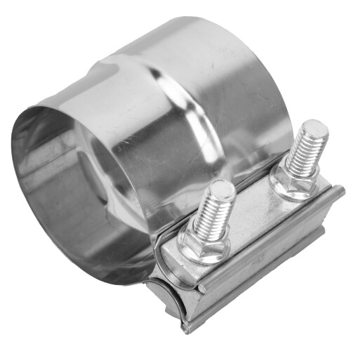 3er Edelstahl-Schalldämpfer Clamp für Auspuff, Downpipe, Header 2