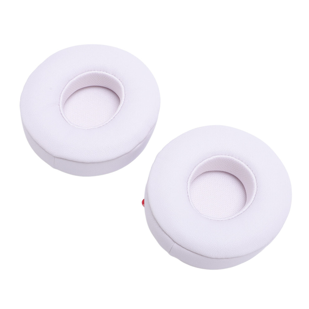 Protein Leather Ear Cushions For Wireless On-Ear Headphones White 3751358995704