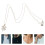 Blad Halsband Opal Hängsmycke För Barn 7