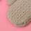 Barn Vinterhandskar Dubbelskiktade Stickade Beige 1-4 11