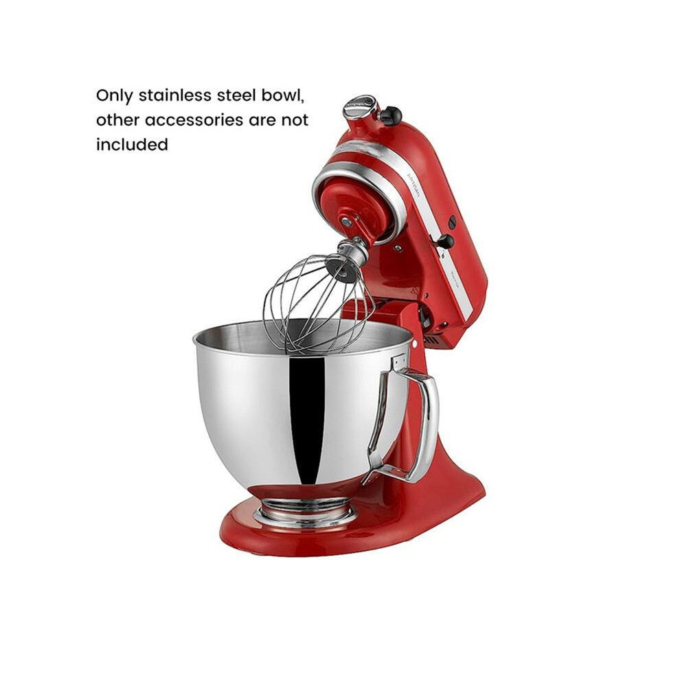 For Kitchenaid Classic&Artisan Series 4.5QT/5QT Mixer 304 Bowl Stainless Steel Dishwasher Safe-image-OPC-PMT76CB-NEW