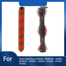 2 Pcs Brush Roll for Shark DuoClean NV800, NV800W, NV801, NV801Q, NV803, UV810, HV380, HV381, HV382 Vacuum Cleaner