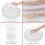 12-Inch Pie Carrier with Lid and Divider, 2-Pack Reusable Pizza Storage Container, Expandable Handle 6