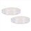 2Set Inele de Umbrelă cu Capac de Masă Anti-Praf 3