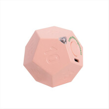 Mini-Timer, drehbar, zwölfeckig, wiederaufladbar, mit Ton, Vibration, Licht, Alarm, Klappfunktion, Countdown für Zeitmanager, Pink