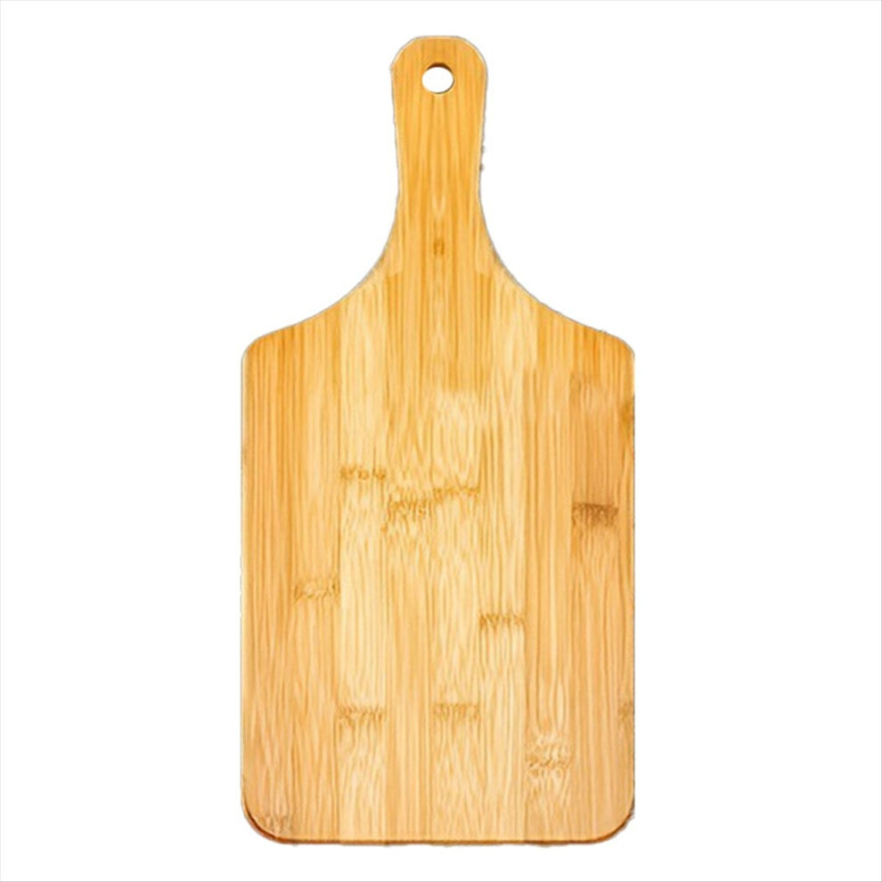 Bamboo Cutting Board with Handle Wooden Serving Kitchen Chopping Boards for Pizza Vegetables Meat A
