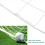 24X8FT Full Size Voetbaldoelnet Sportvoetbalpaalnet Trainingstuin 6
