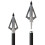 Conjunto de 12 pontas de flecha de metal para caça com arco, 100 grains, com 3 lâminas, compatíveis com bestas e arcos compostos. 5