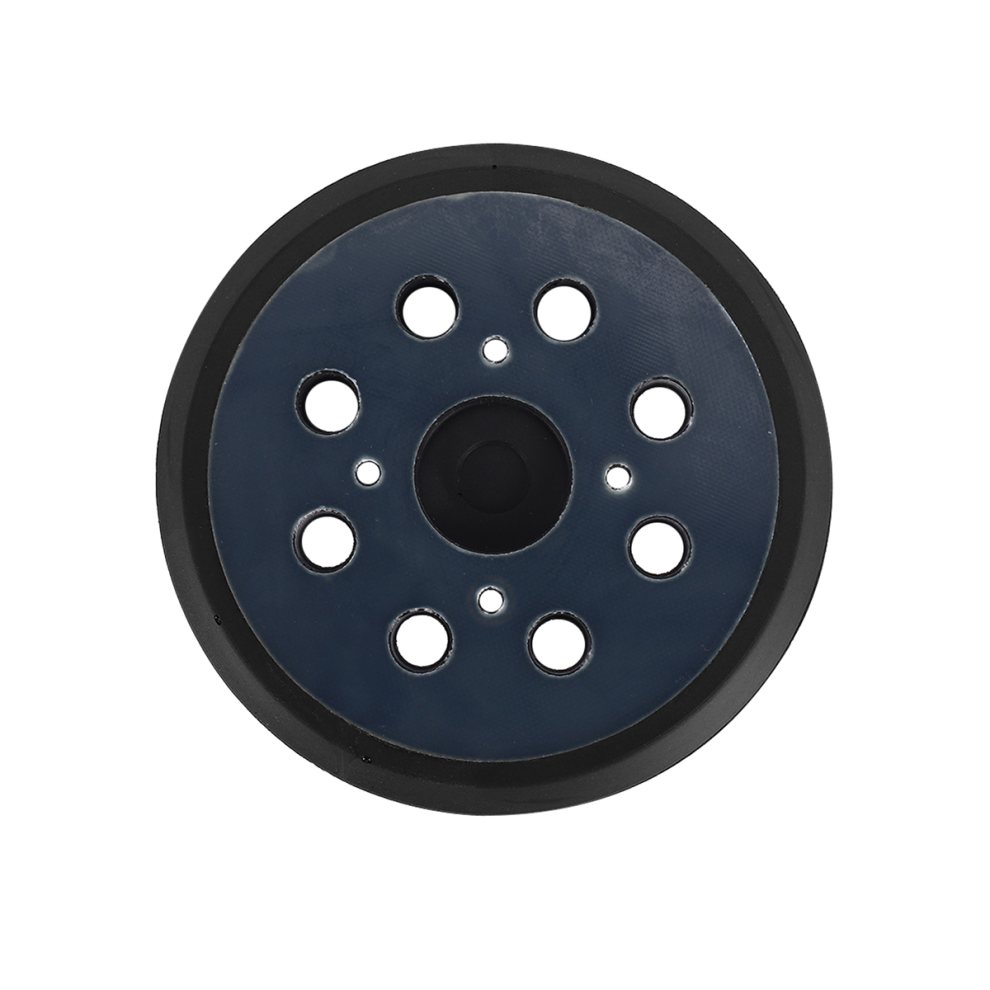 5 Inch 8 Holes 125Mm Hook Loop Sanding Backing Pad For Makita Orbital Sander Disk Discs Porter Cable Backup Stick On 4853796311104