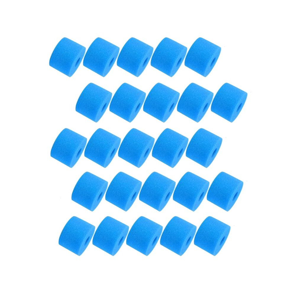 25Pcs for Intex Pure Spa Reusable Washable Foam Hot Tub Filter Cartridge S1 Type Swimming Pool Sponge