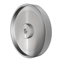 CBN-Schleifscheibe, 6 Zoll Durchmesser x 1 Zoll breit, 1/2-Zoll-Bohrung zum Schärfen von Drechselwerkzeugen, Tischschleifmaschinen (Körnung 180)