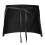 12 Pack - Black Server Waist Aprons, Waitress Half Apron Belt Pocket 2