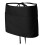 12 Pack - Black Server Waist Aprons, Waitress Half Apron Belt Pocket 5