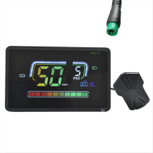 H6C-2 E-Bike Bluetooth Wyświetlacz LCD Licznik Prędkościomierza Deska Rozdzielcza Skuter Elektryczny UART do Roweru Górskiego 5PIN