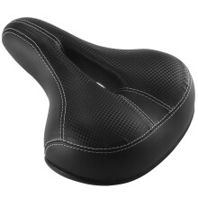 Cykel Cykling Big Bum Sadel Sæde Landevej MTB Bike Bred Blød Pude Komfort Pude