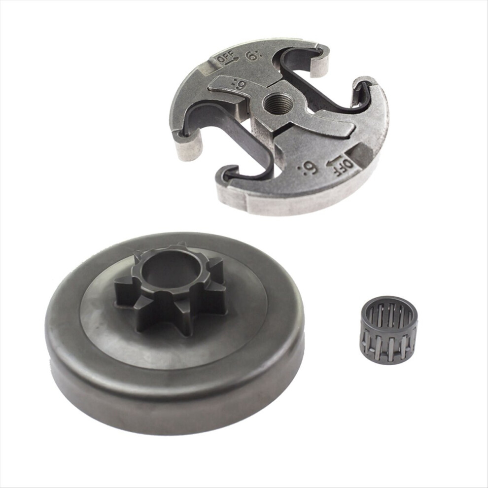 Clutch Drum Chain Sprocket Fit for Husqvarna Chainsaw 340 340E 345 345E 350 351 353 445 445II 445E 450 450E II-image-OPC-PMT79J9-NEW