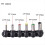 Power Adapter 3-12V Adjustable Voltage USB2.1A 30W Multi-Use Switching Supply UK Plug 4