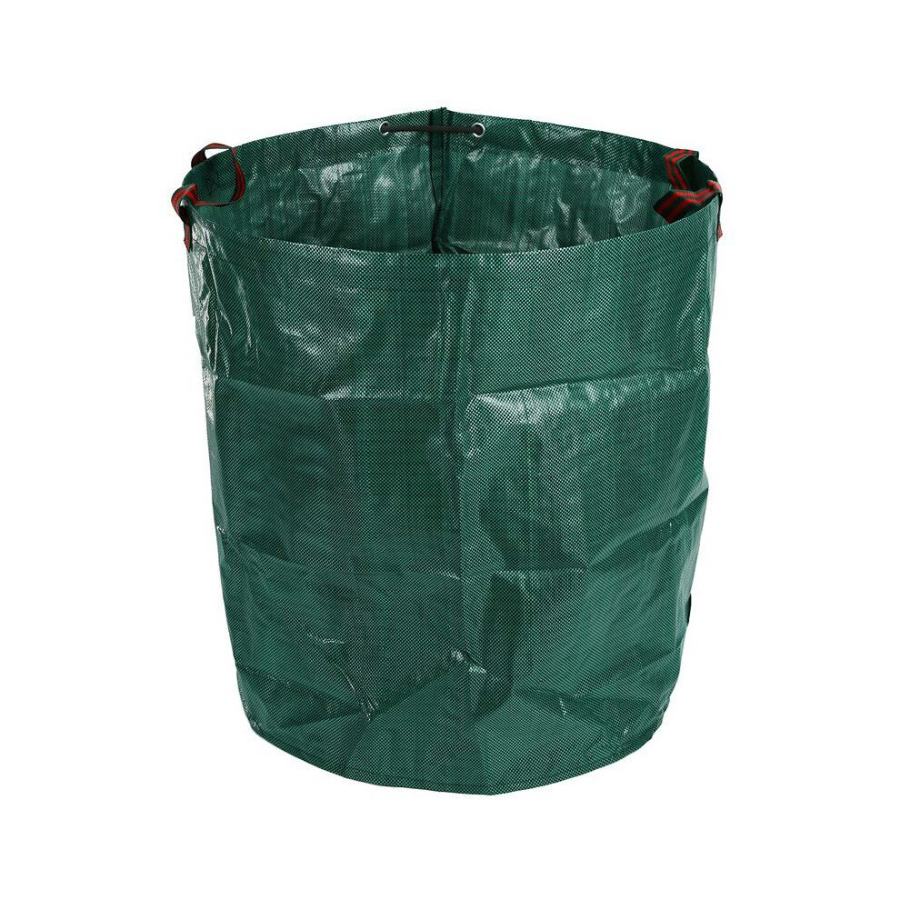 270L Garden Waste Bag Large Strong Waterproof Heavy Duty Reusable Foldable Rubbish Grass Sack