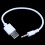 2x bílý USB datový synchronizační kabel pro Apple iPod Shuffle 1. a 2. generace 2