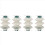 4-pak gaslanternekapper i bulk, harmonikaformet, 95 klips 1