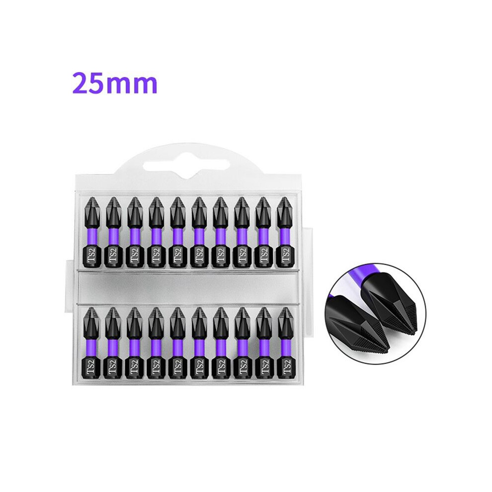 PH2 Magnetic Batch Head Crosses Screwdriver Impact Drill Bit Screw 65mm Non-Slip Electric Power Tools-image-OPC-PMT7BQ9-NEW