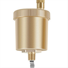 Zestaw automatycznego zaworu odpowietrzającego, odpowietrznik 1/8 cala, kompaktowy pływak mosiężny