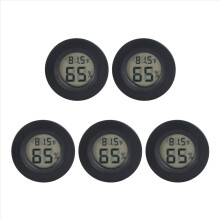 5-pack Hygrometer Termometer Digital LCD-skärm Fuktighetsmätare för Luftfuktare Avfuktare Gre