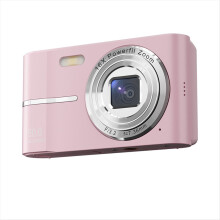 2,4 hüvelykes retro digitális fényképezőgép 4K HD kis hordozható CMOS mini 50MP 16x zoom videorögzítő rózsaszín