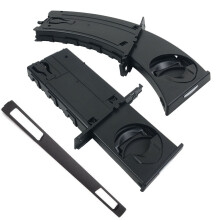 Auto-Getränkehalter-Set links & rechts mit Blende, schwarz, für BMW E90 E91 E92 E93 2005-2012 51459173469 51459173463
