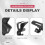 Koppholder til baksete foran til BMW 135I 128I X1 E82 E84 E81 E87N 4