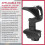 Koppholder til baksete foran til BMW 135I 128I X1 E82 E84 E81 E87N 7
