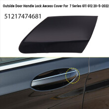51217474681 Outside Door Handle Lock Access Cover Exterior Key for BMW 7 Series G11 G12 2015-2022