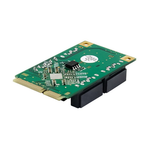 PCIe til 4 porte SATA3.0 6Gbps harddiskadapterkort Mini PCI Express SATA 3.1 controllerudvidelse 2