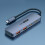 10Gbps USB C HUB Højhastighedssplitter Type-C 3.2 til PC Laptop Tablet Telefon Harddisk 4