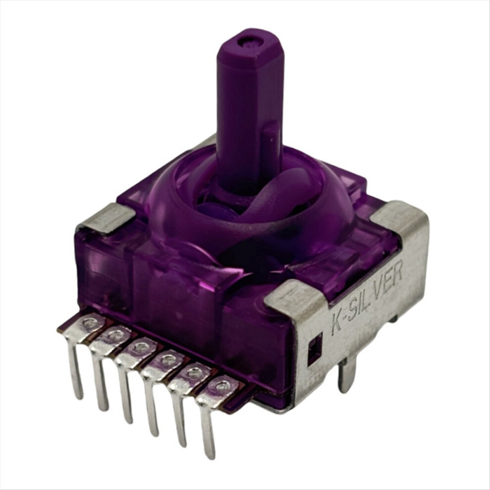 Tmr Electromagnetic Joystick For Gamesir G8/ Flydigi Vader 3 Pro Game Console Tunnel Magnetic Resistance Purple 4851800016069