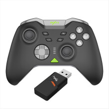 PXN P5 Bluetooth Gamepad 1000Hz Hall Trigger Rocker Tri-Mode Lang Batterilevetid Ergonomi til Switch PC Android IOS Sort