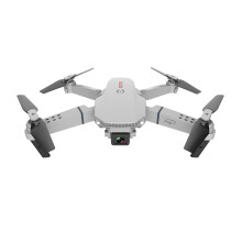 E88 Pro Drone 4K HD Dobbeltkamera Visuel Positionering WiFi FPV Fireakset Fly Højdebevaring RC Quadcopter