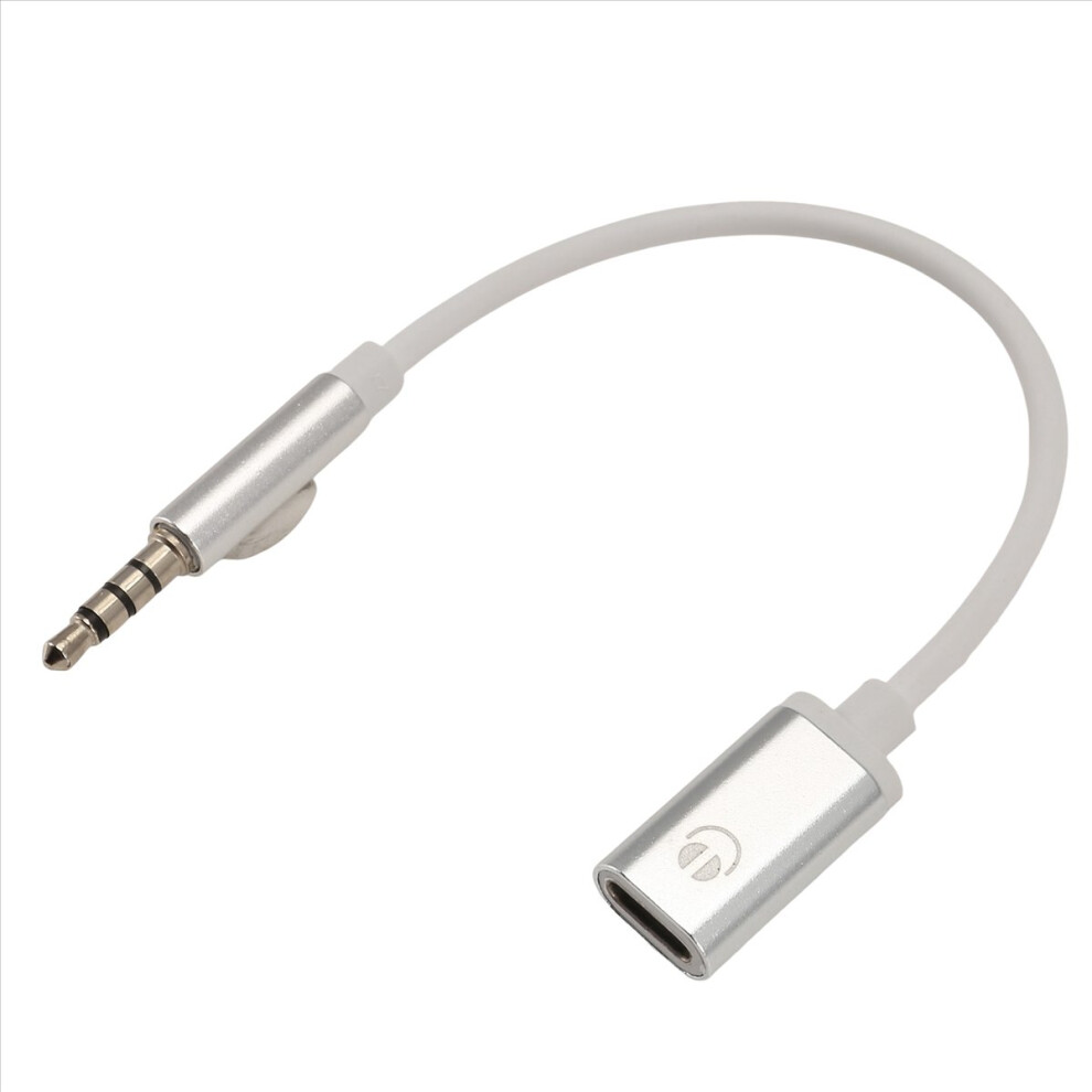 3.5Mm Male To Type C Female Audio Cable Cord, Analog Jack Headphone Adapter For Mp3 Player, Laptop,Tablet 4851800020493