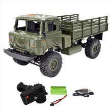 WPL B24 RC-Car RTR 1/16 2.4G 6WD Militär-LKW Crawler Offroad mit Licht, Modell, Fernbedienung, Klettern, Geschenk B