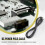 Retvinklet DC-strømkabelledning til ICOM IC-705 transceiver QRP 4