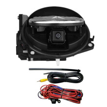 Car Flipping Rearview Camera with Wire for Passat B8 B6 B7 Golf MK7 MK5 MK6-PoloTrunk Switch Reverse Parking HD