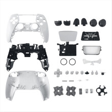 Utskiftingssett for PS5-kontrollerdeksel BDM-030 front- og bakdeksel med ledende pute for P5 Gamepad B